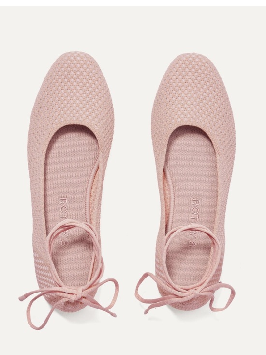 Rothy's Shoes - Rothy's Dusty Rose Knit Ballerina Flats